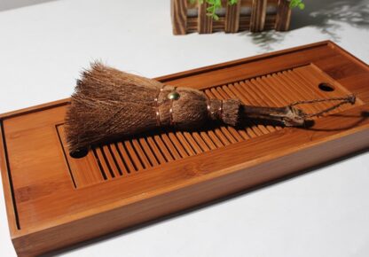 Palm fiber crumb-brush "Short handle"