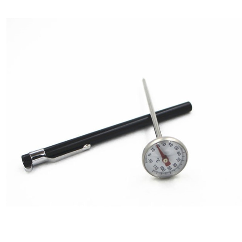 HD Stainless Steel bi-metallic Thermometer 0-50~300 degrees, Probe length  L=100, 1/4PT Thread WSS-303