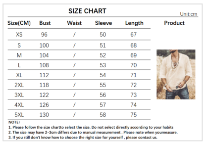 viking shirt sizes