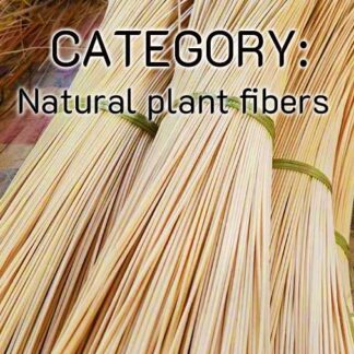 Natural plant fibers